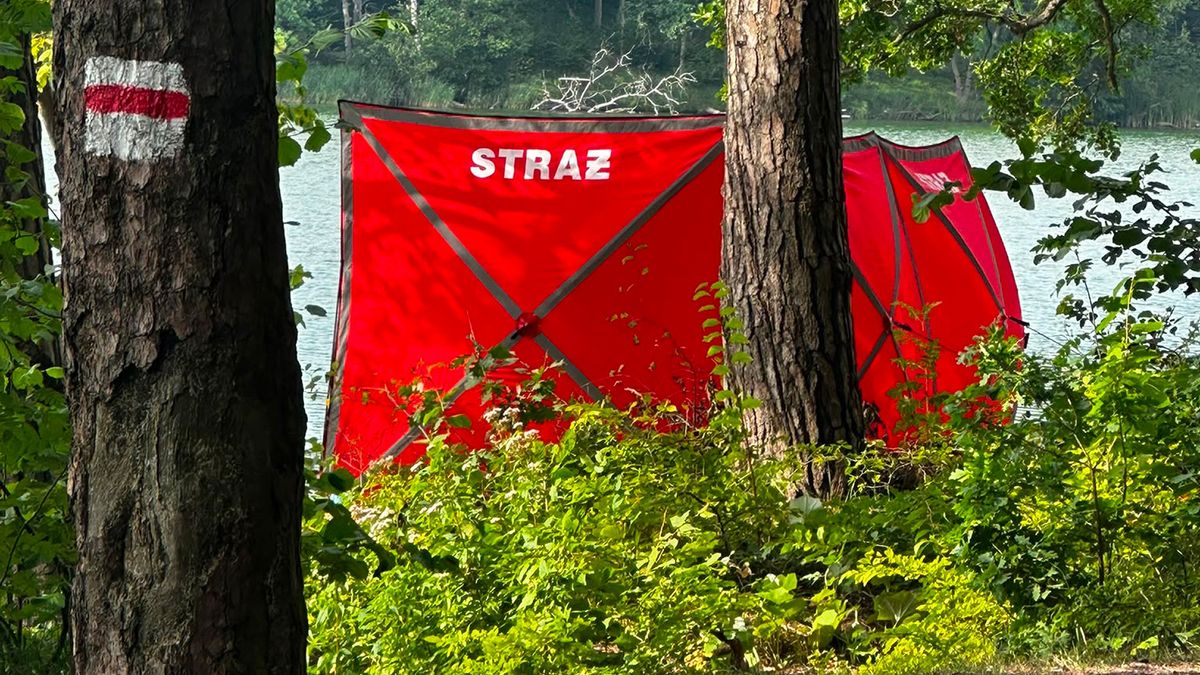 Tragedia nad j. Durowskim w Wągrowcu