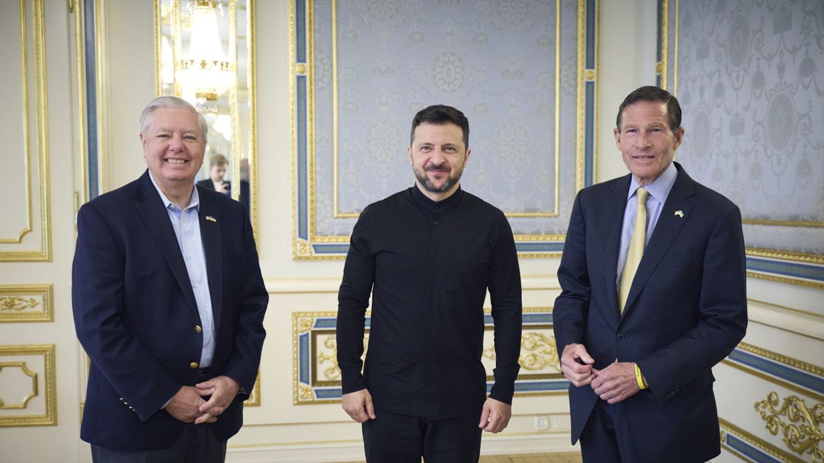 Senatorowie z USA w Kijowie. Chcą zmusić Rosję do pokoju