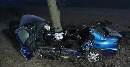 Pomorskie. Tragedia na drodze. Zginęły dwie młode osoby