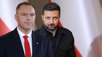Zełenski opublikował wpis po polsku. Zwrócił się do Nawrockiego