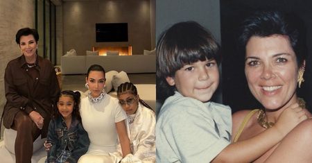 Kris Jenner wrzuciła serię STARYCH zdjęć. Poznajecie, która to Kim, Khloe i Kourtney?