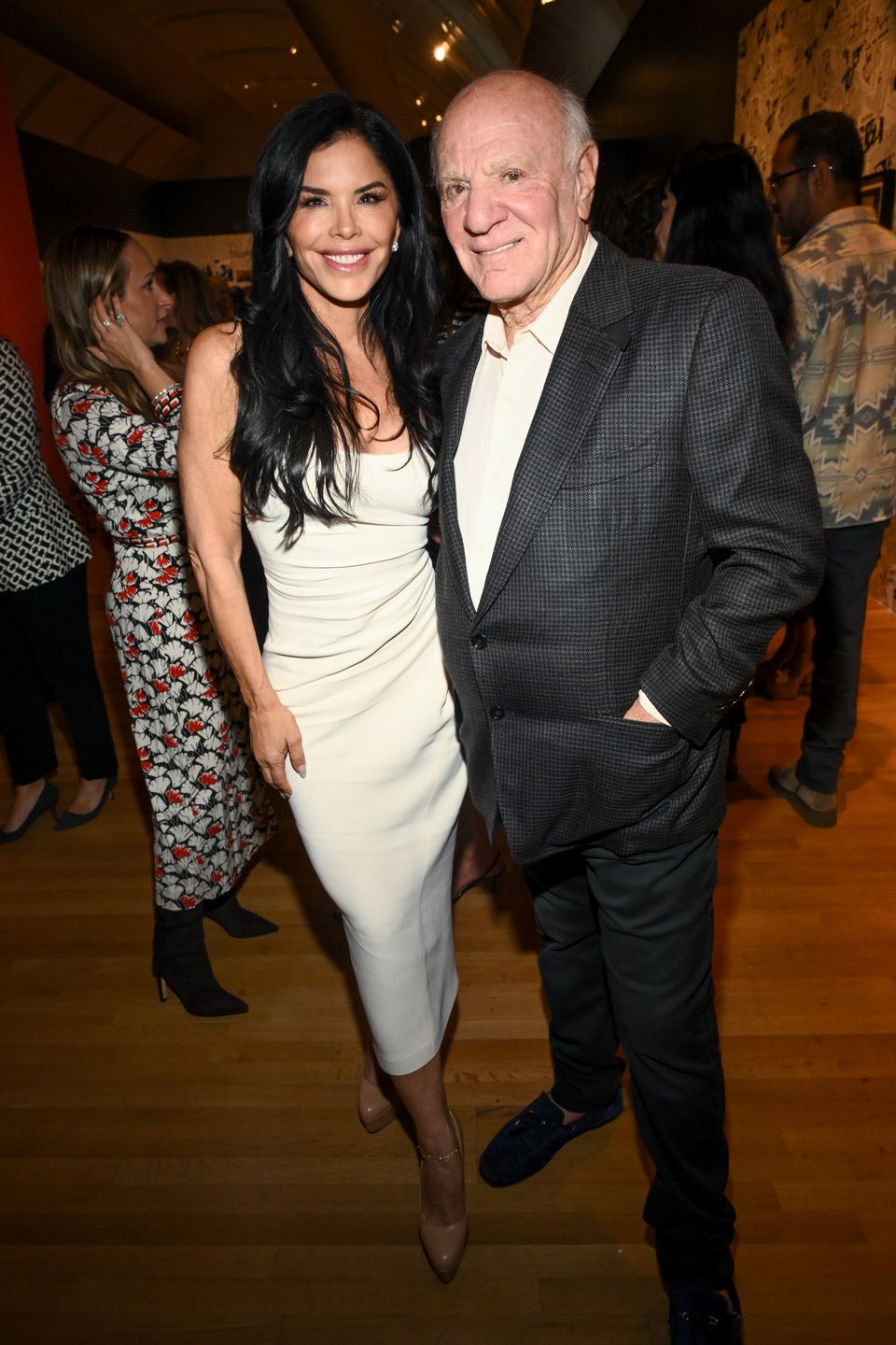 Lauren Sanchez wdzięczy się na otwarciu wystawy