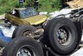 Kierowca tira zginął w zderzeniu z Nissanem Micrą