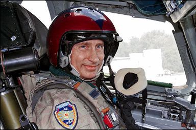 Putin dowodził bombowcem