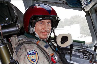 Putin dowodził bombowcem