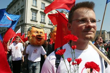 Pierwszomajowe pochody w całym kraju