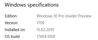 Pierwsza kompilacja z gałęzi Redstone 5 ujrzała światło dzienne, czyli Windows 10 w wydaniu 17604