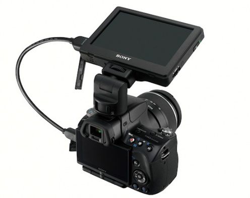 5-calowy monitor Sony ułatwi nagrywanie filmów w HD 1