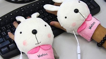 Podgrzewane rękawiczki USB dla zmarzluchów! 1