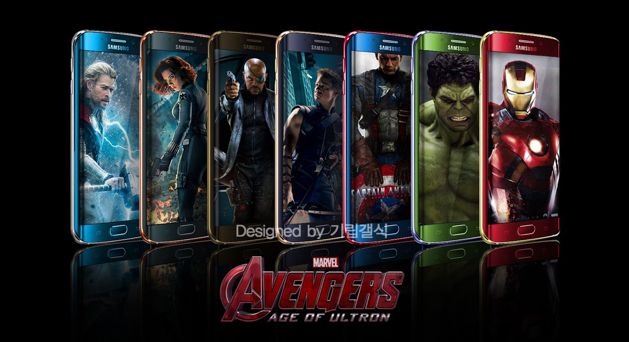 Galaxy S6 edge doczeka się 7 wersji kolorystycznych z bohaterami Avengers?