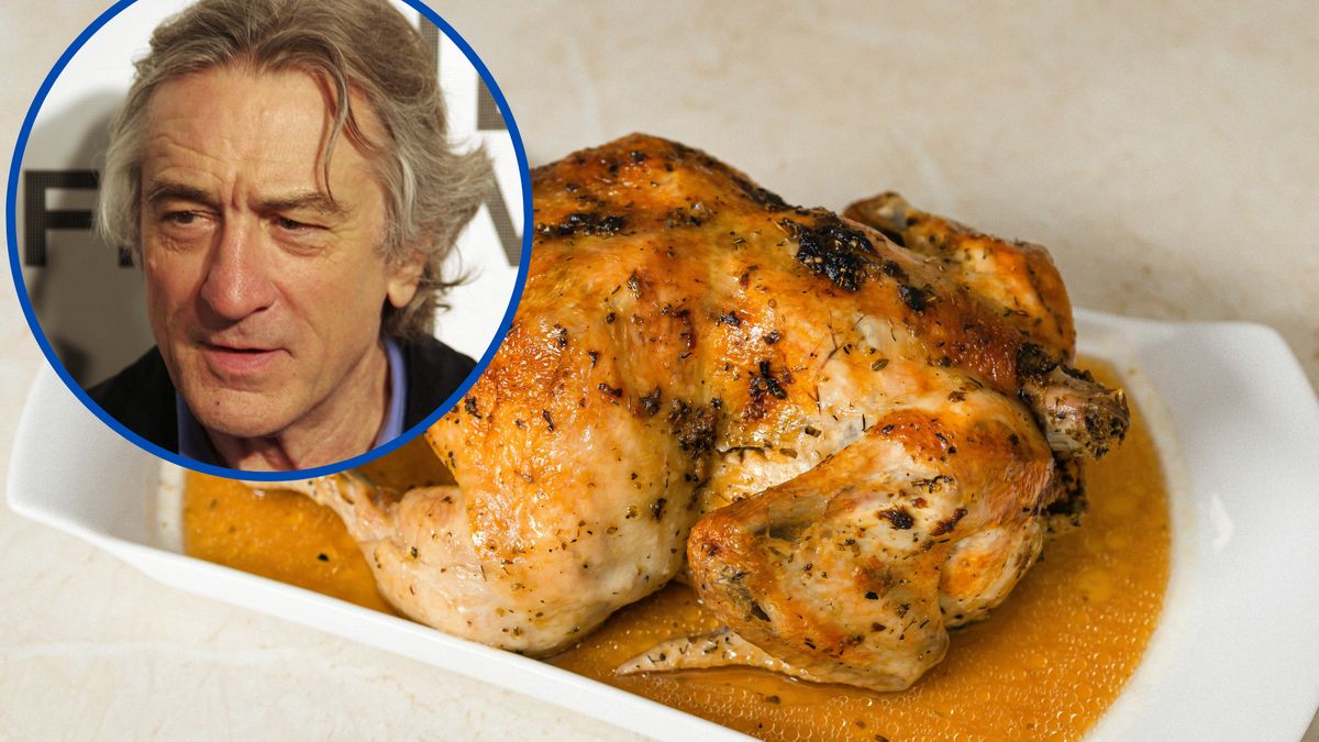 Aktor ma swój sposób na to, żeby kurczak był miękki i soczysty