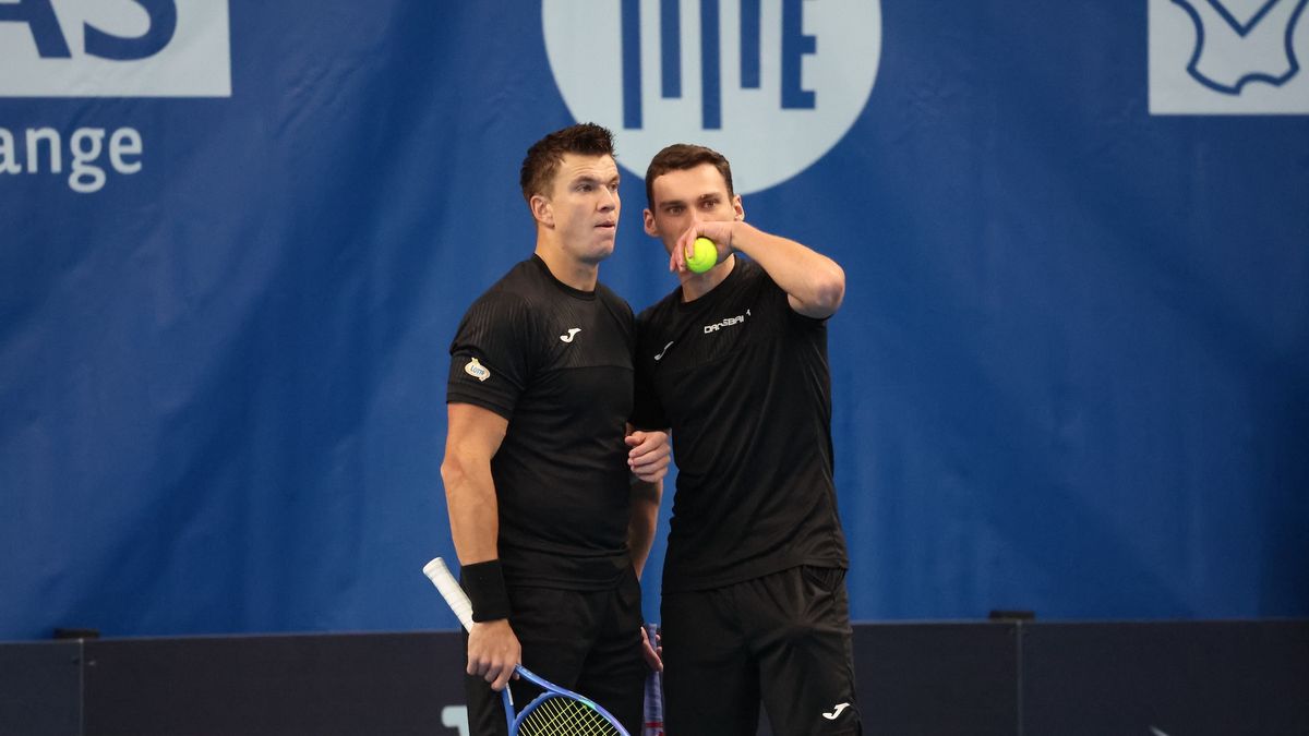 Materiały prasowe / Challenger Lille / Na zdjęciu: Karol Drzewiecki i Piotr Matuszewski