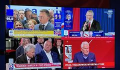 Sondażowe wyniki wyborów przyciągnęły miliony widzów. TVN24 przed Republiką
