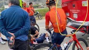 Słynny kolarz w szpitalu. Dramatyczny wypadek zwycięzcy Tour de France