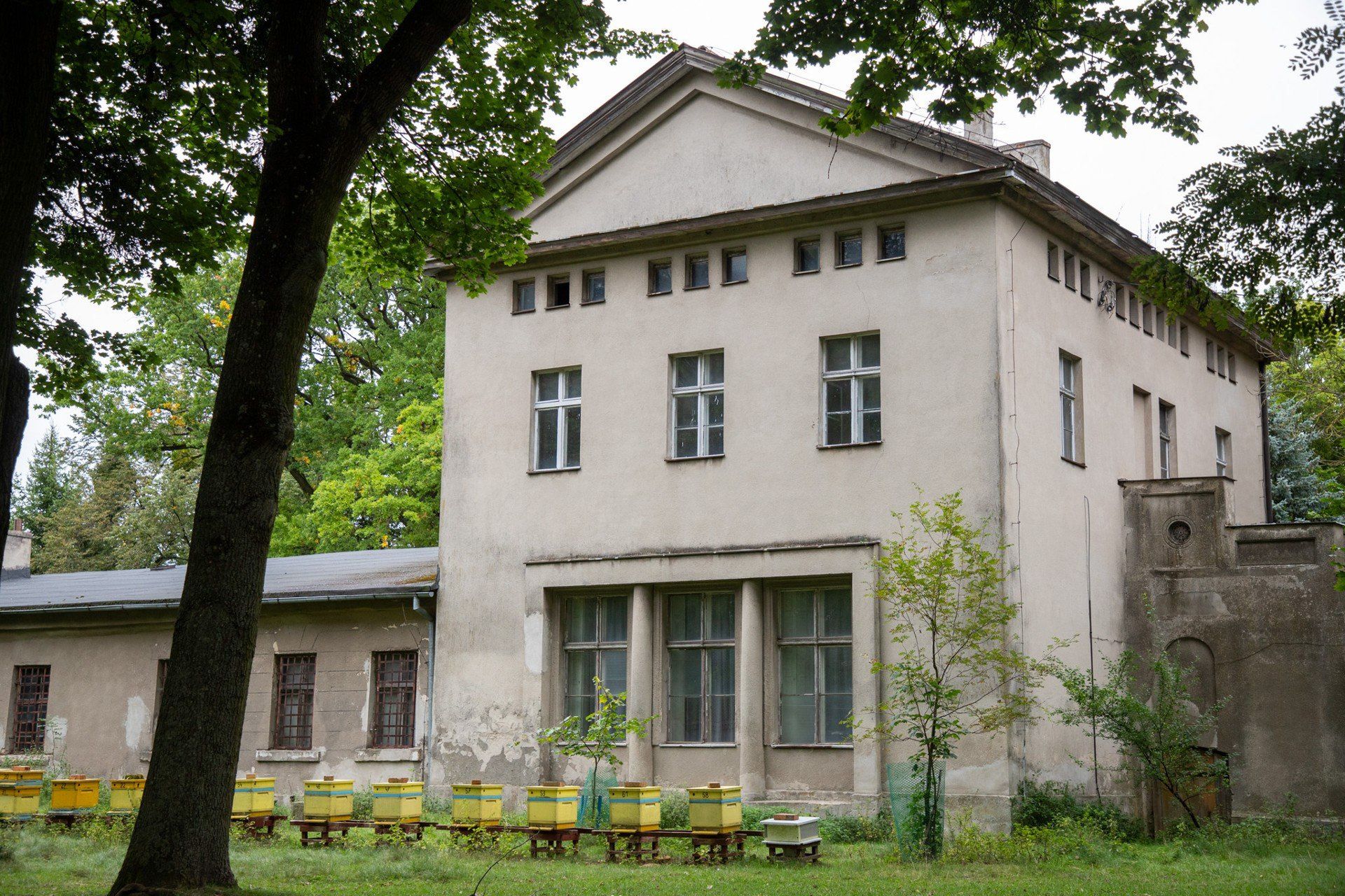 Dawny folwark w Piwnicach koło Torunia