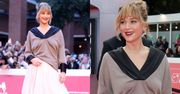 Jennifer Lawrence w spódnicy i SWETRZE (?) melduje się na festiwalu w Rzymie. Ładnie wyglądała?