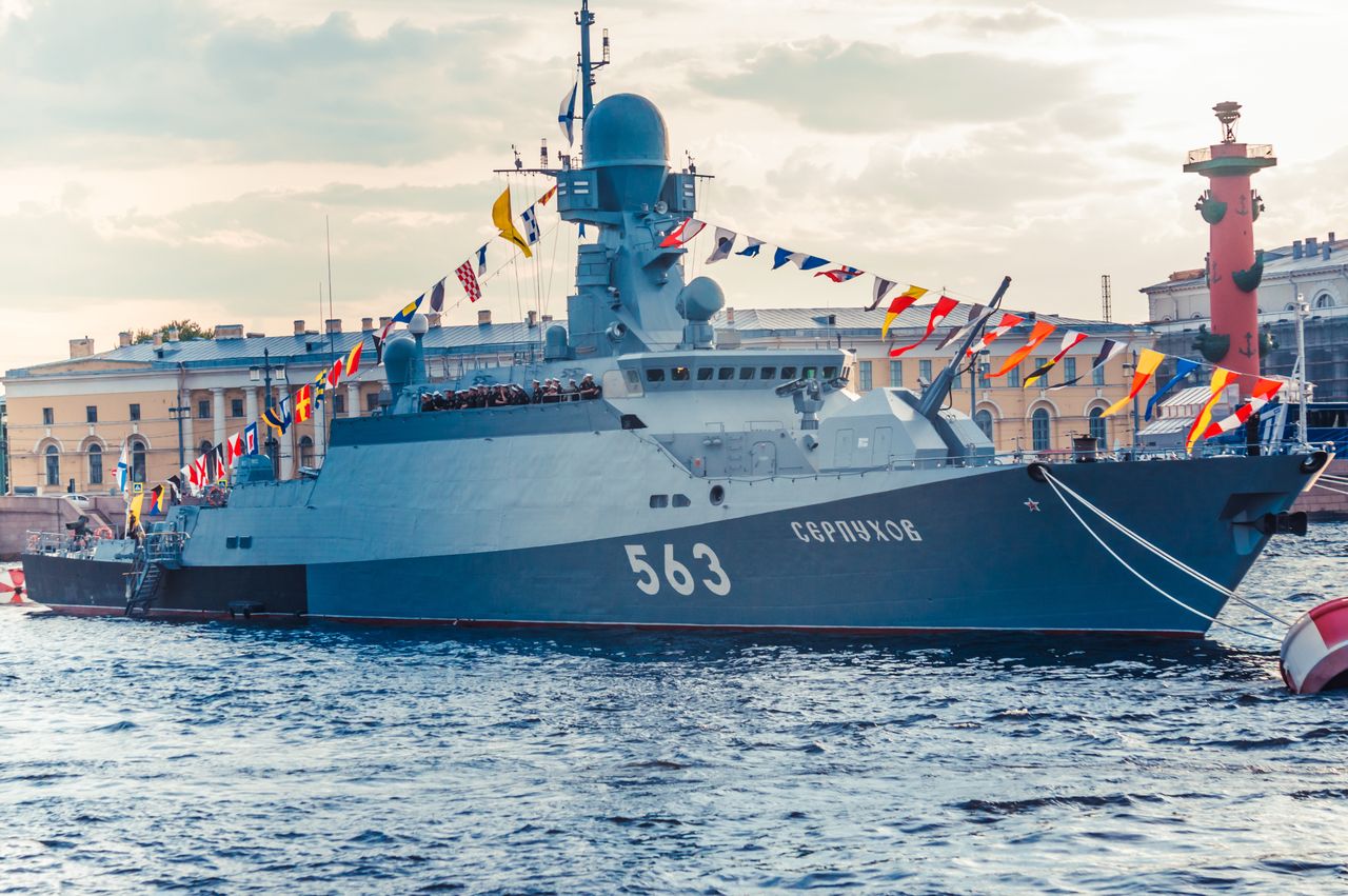Rosyjski okręt w ogniu. Ukraińcy pokazali zdjęcia z wnętrza