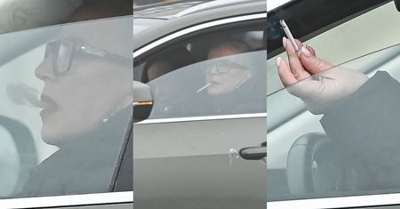 Nonszalancka Krystyna Janda PUSZCZA DYMKA w swoim leksusie za 300 tysięcy (ZDJĘCIA)