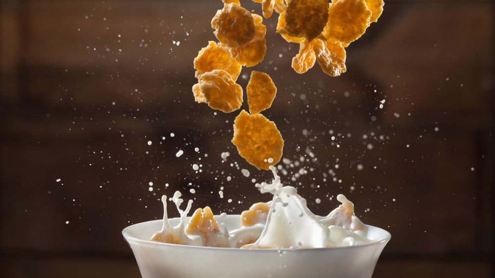 Płatki kukurydziane i ryżowe