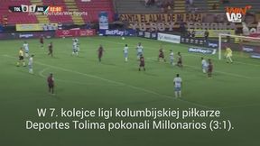 #dziejesiewsporcie: Gol "stadiony świata" w Kolumbii. To po prostu trzeba zobaczyć