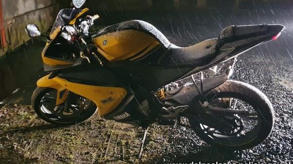 Lwówek Śląski. Pościg za motocyklistą w środku zimy. Wszystko przez narkotyki