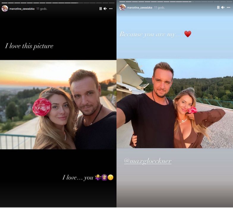 Marcelina Zawadzka debiutuje na Instagramie u boku partnera, Maxa Gloecknera
