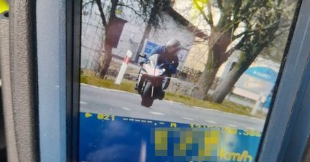 Pierwsza przejażdżka po zimie. Mandat 2500 zł i 15 punktów karnych