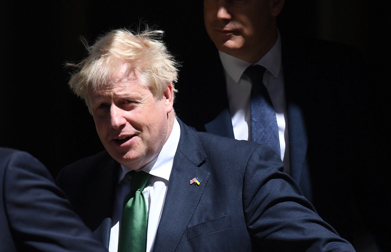 Boris Johnson stał się Borysem Czupryną. Tak doceniono go w Ukrainie