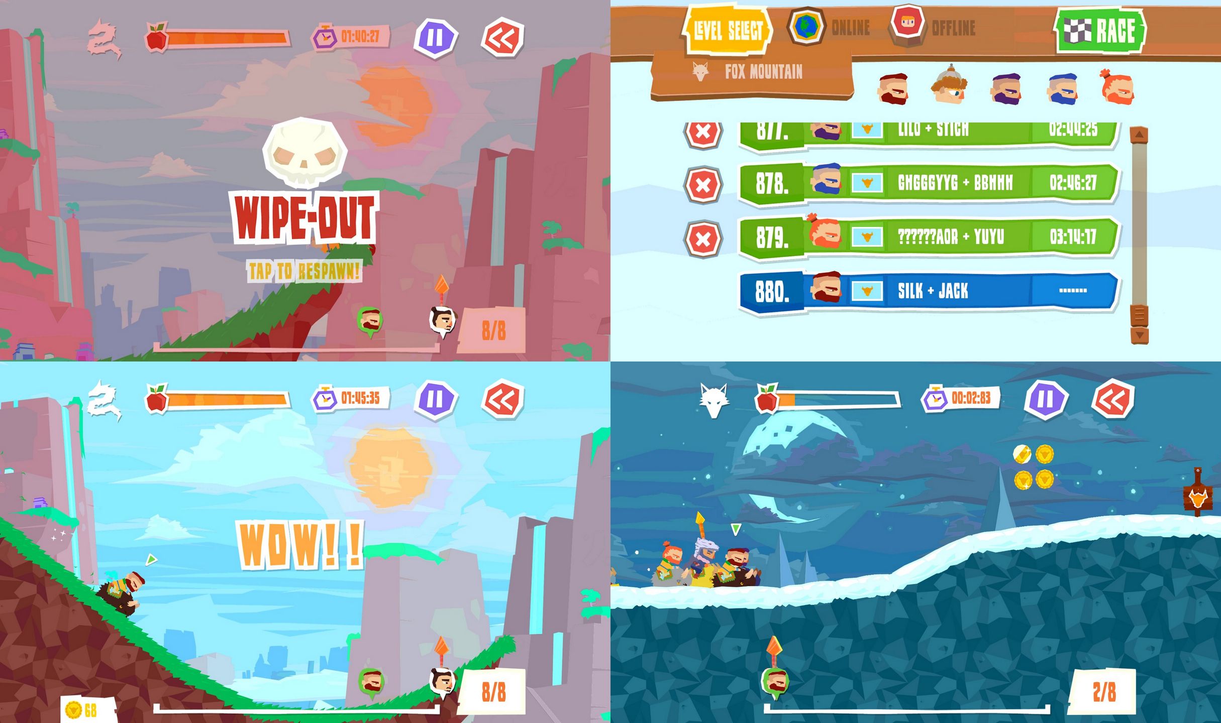 W tej grze zmierzymy się z graczami z całego świata w wyścigach… jaków. [Recenzja Yak Dash] 2