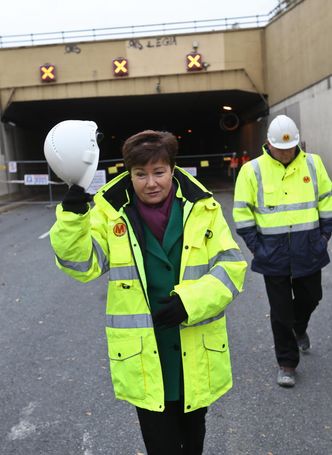 Prezydent ogłosiła kiedy otwarty zostanie tunel Wisłostrady