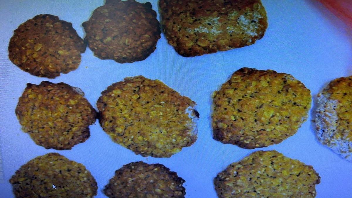 Ciastka z masłem z marihuaną. Fot. KPP w Wyszkowie