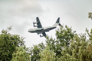 Ogromne pożary we Francji. Do akcji wkroczył jedyny taki Airbus A400M