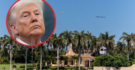Przeskoczył przez mur posesji Trumpa. Tłumaczył się w zaskakujący sposób
