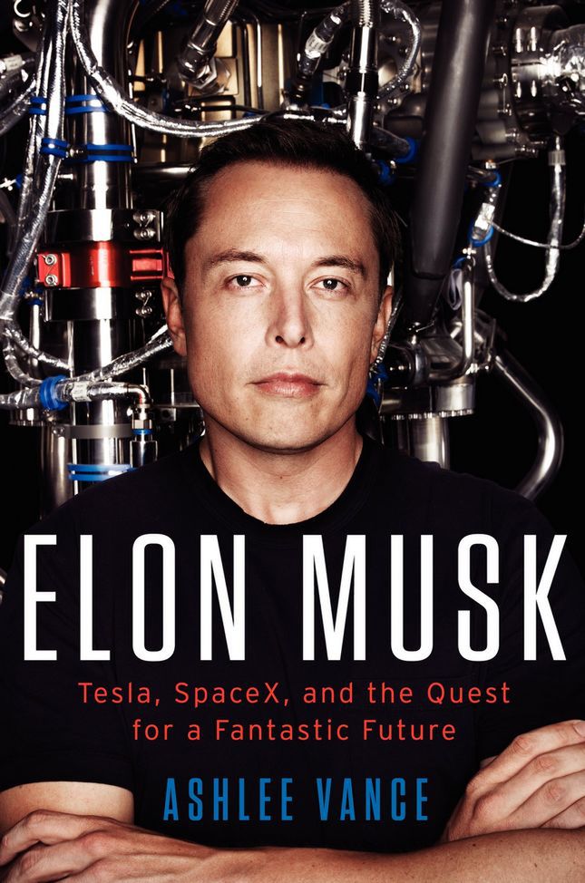 Okładka biografii Elona Muska