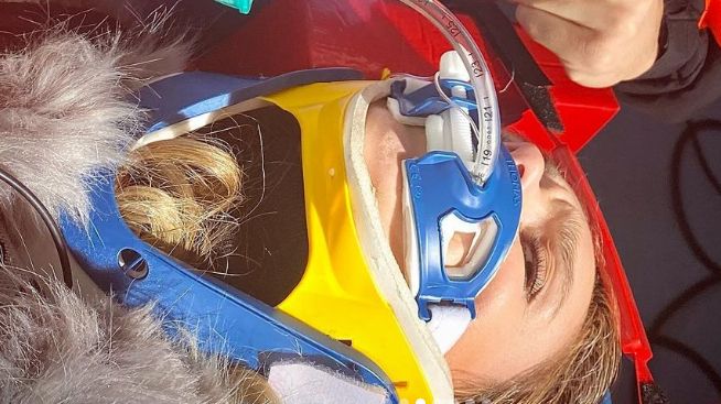 Kajra trafiła do szpitala? Nie, to tylko zdjęcie z planu.