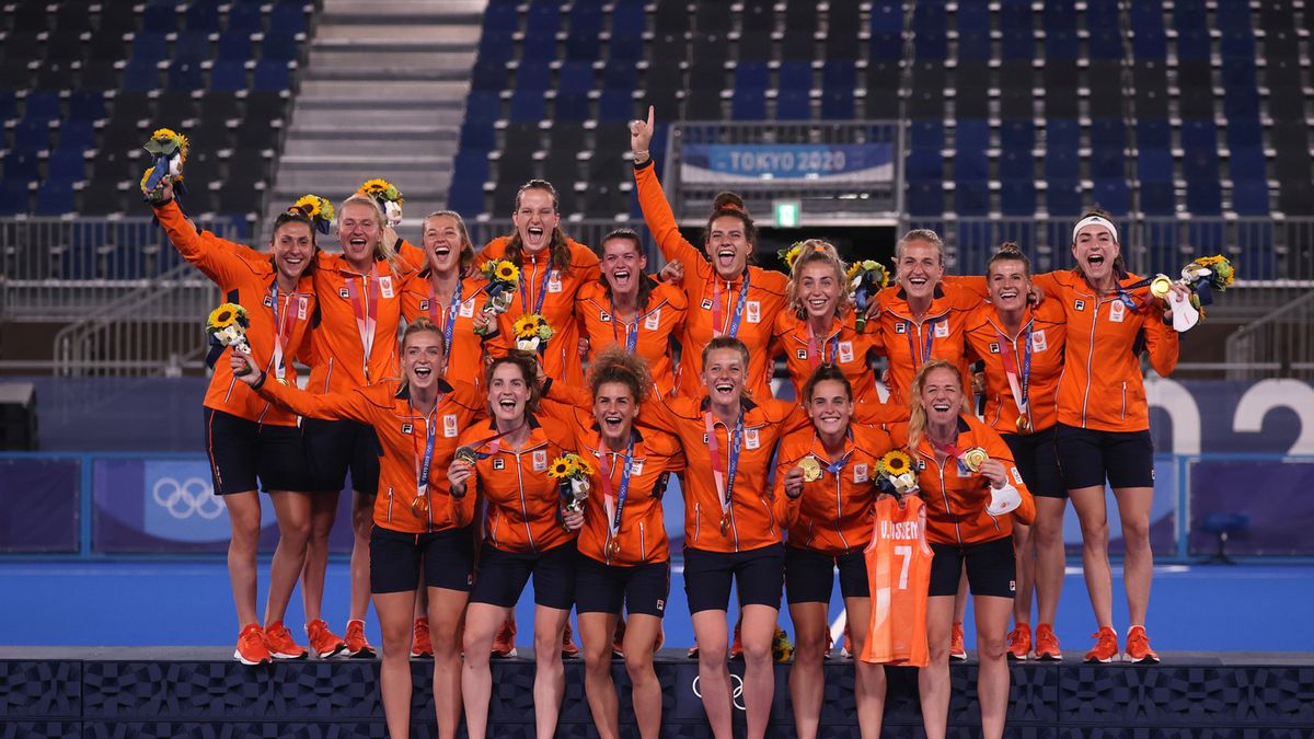 PAP/EPA / FAZRY ISMAIL / Na zdjęciu: reprezentacja Holandii w hokeju na trawie