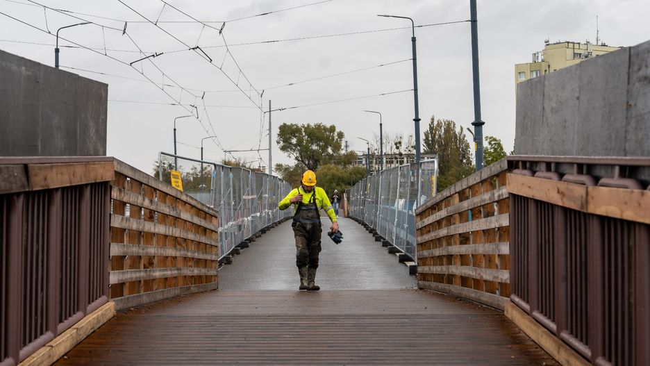 Remont Mostu Siennickiego. Trwają prace rozbiórkowe