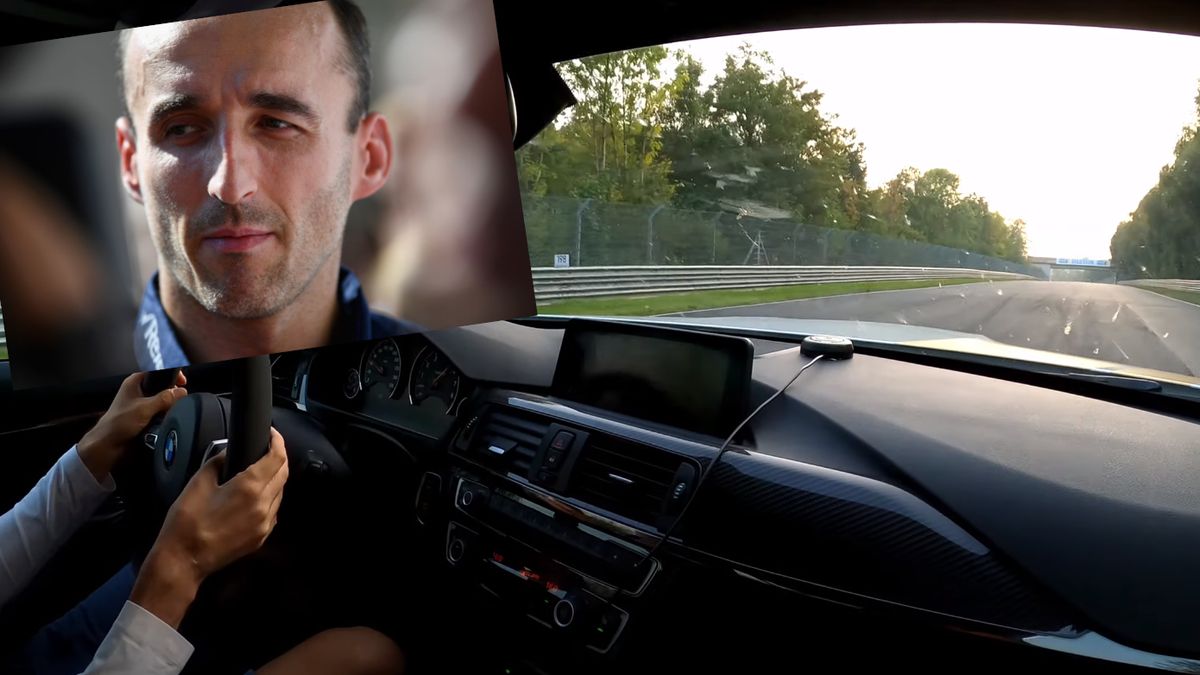 Robert Kubica świetnie radzi sobie za kierownicą BMW M4.