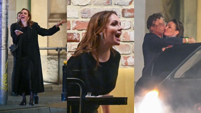 Anna Wendzikowska szaleje na mieście