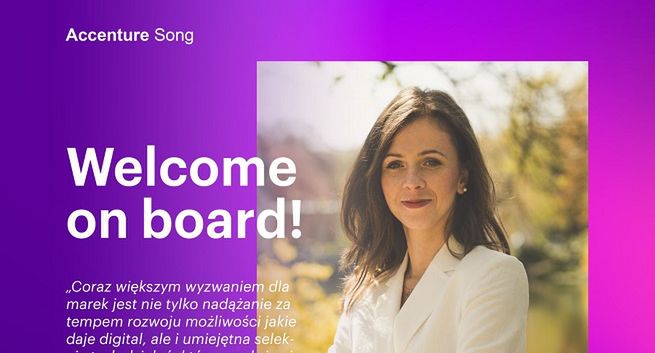 Anna Penkowska w Accenture Song