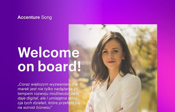 Anna Penkowska w Accenture Song