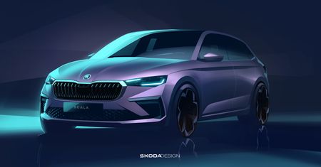 Škoda odsłania pierwsze detale odświeżonej Scali i Kamiqa. Znamy datę premiery