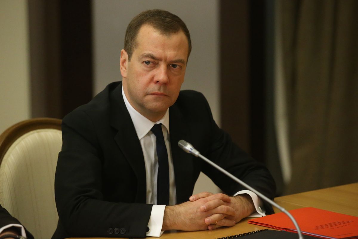 Dmitrij Miedwiediew, były prezydent Rosji, a obecnie wiceprzewodniczący Rady Bezpieczeństwa Federacji Rosyjskiej 