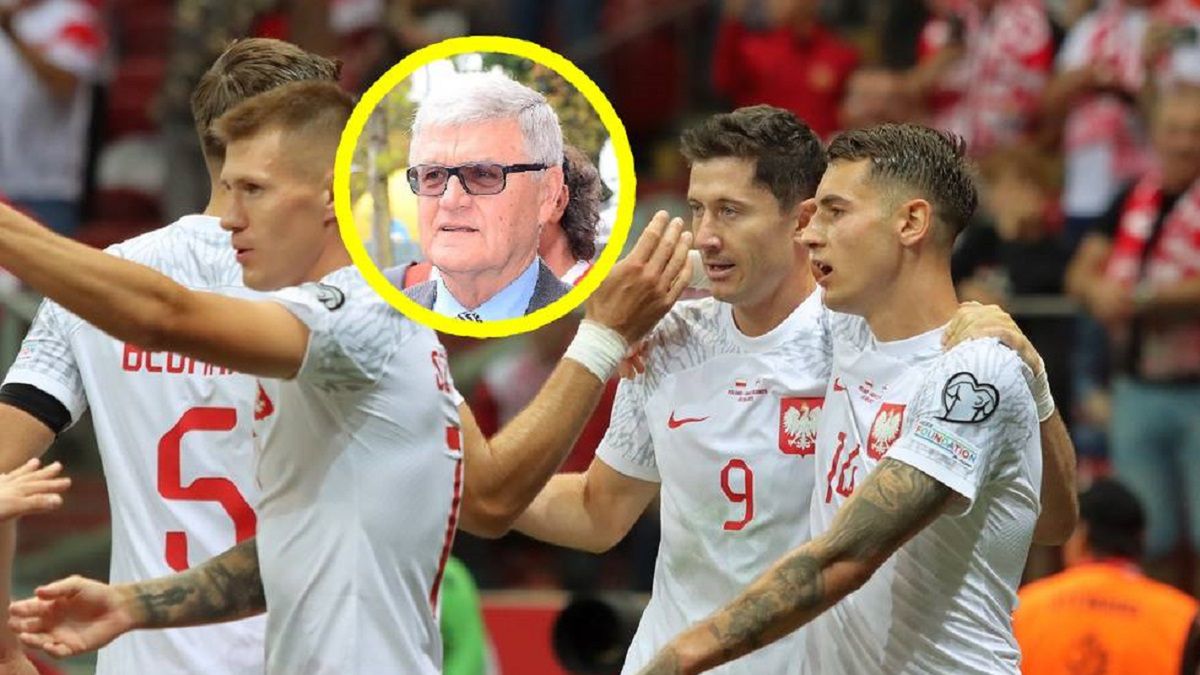 WP SportoweFakty / Mateusz Czarnecki / Włodzimierz Lubański (w kółku) podsumował kadrę