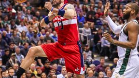 NBA: Washington Wizards przegrali w ostatniej sekundzie, przeciętny mecz Marcina Gortata