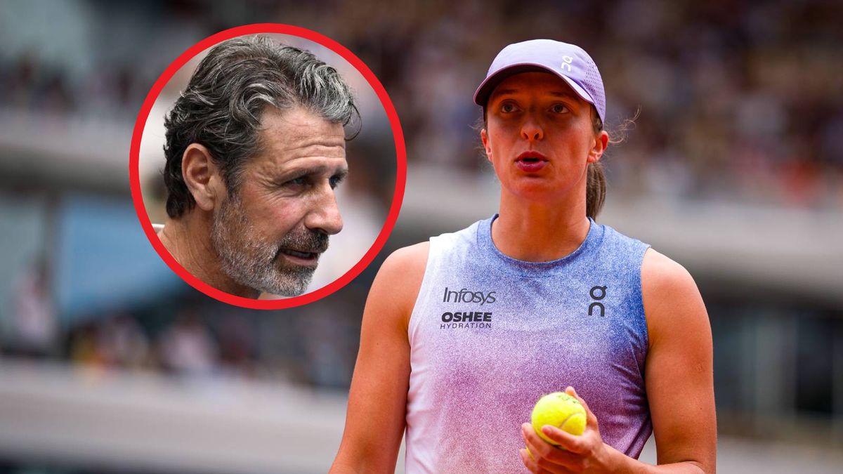 Getty Images /  Andy Cheung/Getty Images/Hannah Peters/Getty Images / Na dużym zdjęciu Iga Świątek, na małym Patrick Mouratoglou