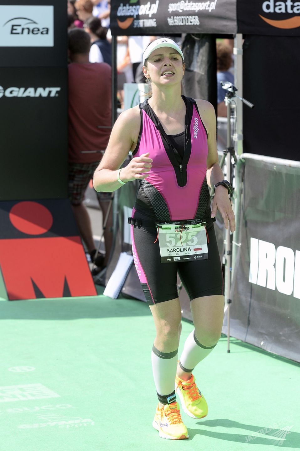 Karolina Gorczyca  na Traithlonie Herbalife Ironman w Gdyni

Fot. AKPA