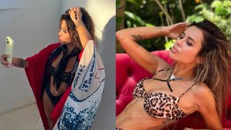Natalia Siwiec pozdrawia z Tulum, wyginając się w panterkowym bikini