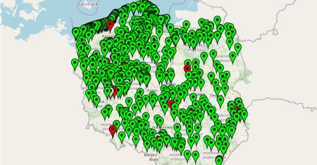 Gdzie są sinice? Ta mapa podpowie, które kąpieliska omijać