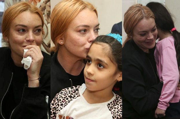 Lindsay Lohan odwiedziła syryjskich uchodźców: "Powinniśmy zacząć od wspierania Turcji!" (FOTO)